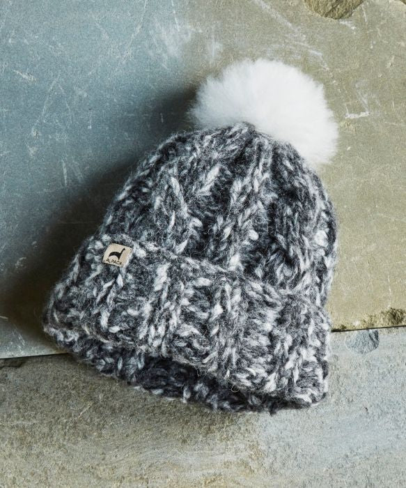 MARSHMALLOW TRENZA ALPACA HAT