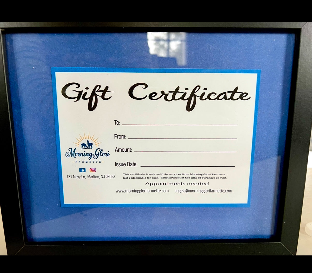 Gift Certificate