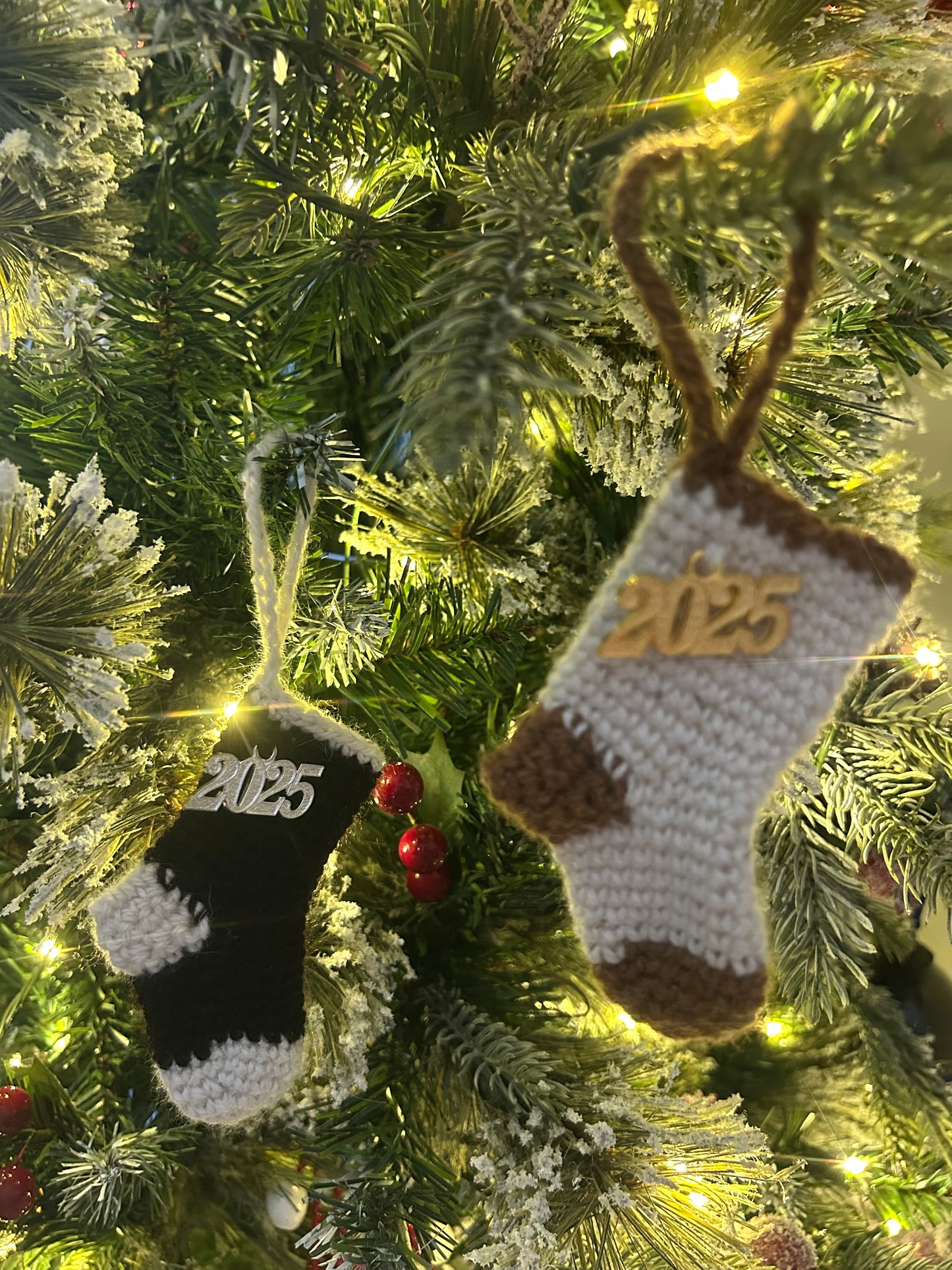 Handmade Alpaca Yarn Ornament