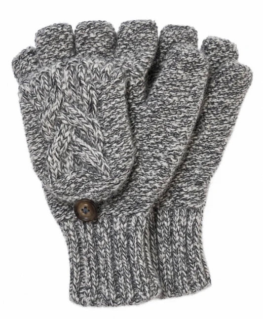 Cable Alpaca Glittens