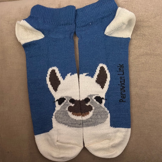 Alpaca Ankle Face Socks