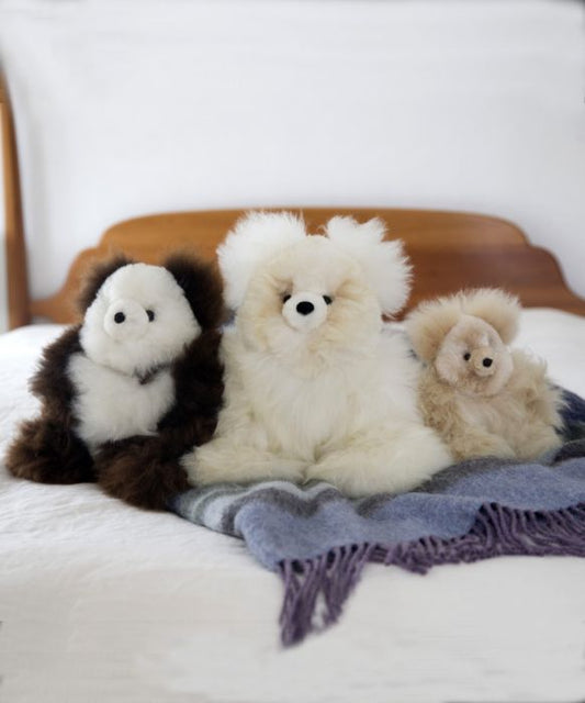 Pocket Teddy Bear 100% Baby Alpaca